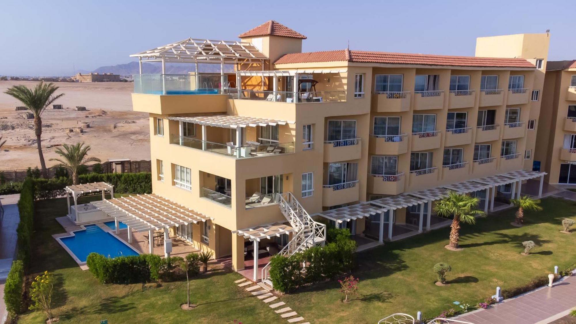 Amwaj Beach Club Abu Soma フルガダ エクステリア 写真